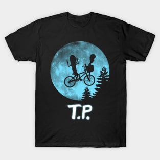 Funny Retro 80's Alien Movie Parody 90's Cartoon T-Shirt